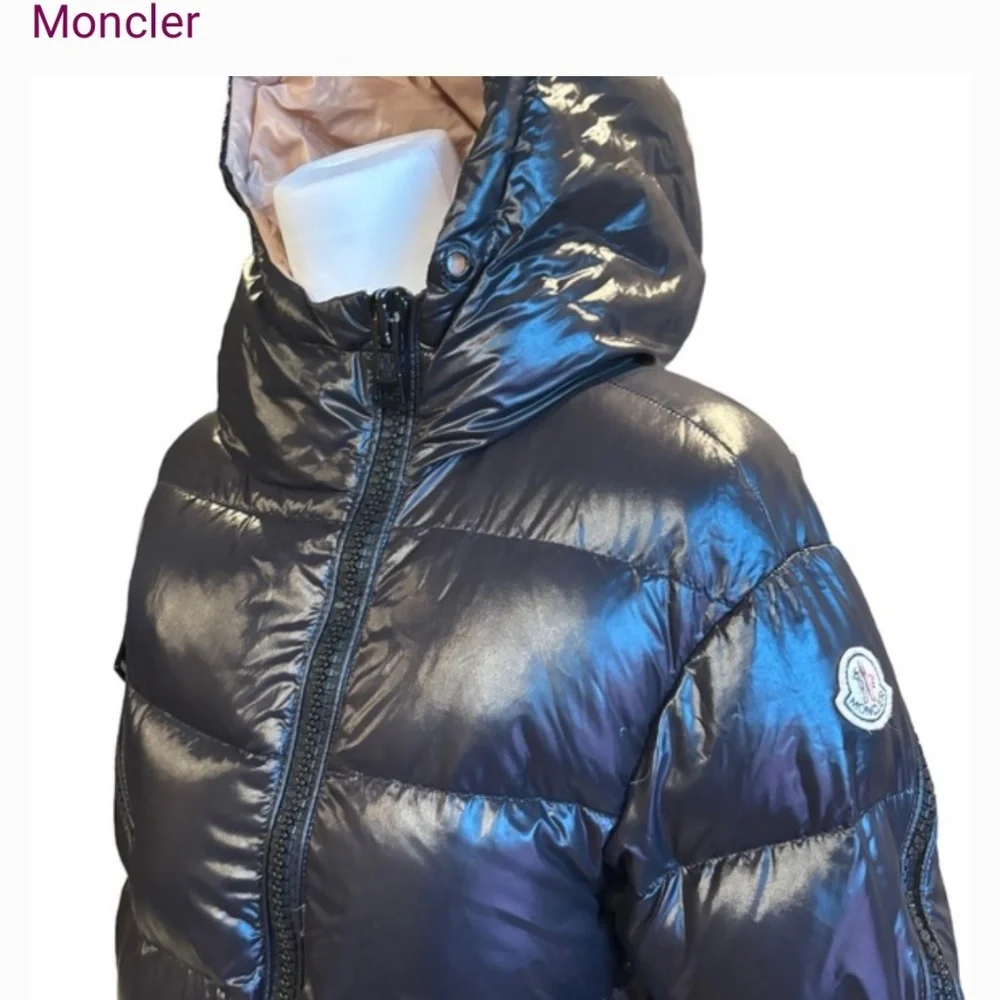 Pristine Moncler Liriope Giubbotto Down Jacket Pink Interior - Picture 7 of 14